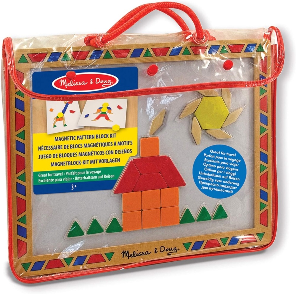 Melissa & Doug Magnetic Pattern Block Kit